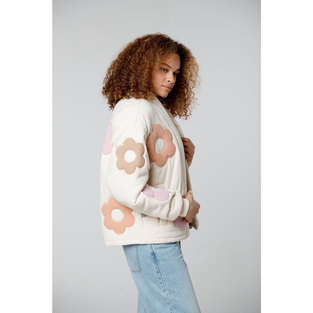 Free People Blank NYC Flower Bath Jacket - Picture 2 of 9